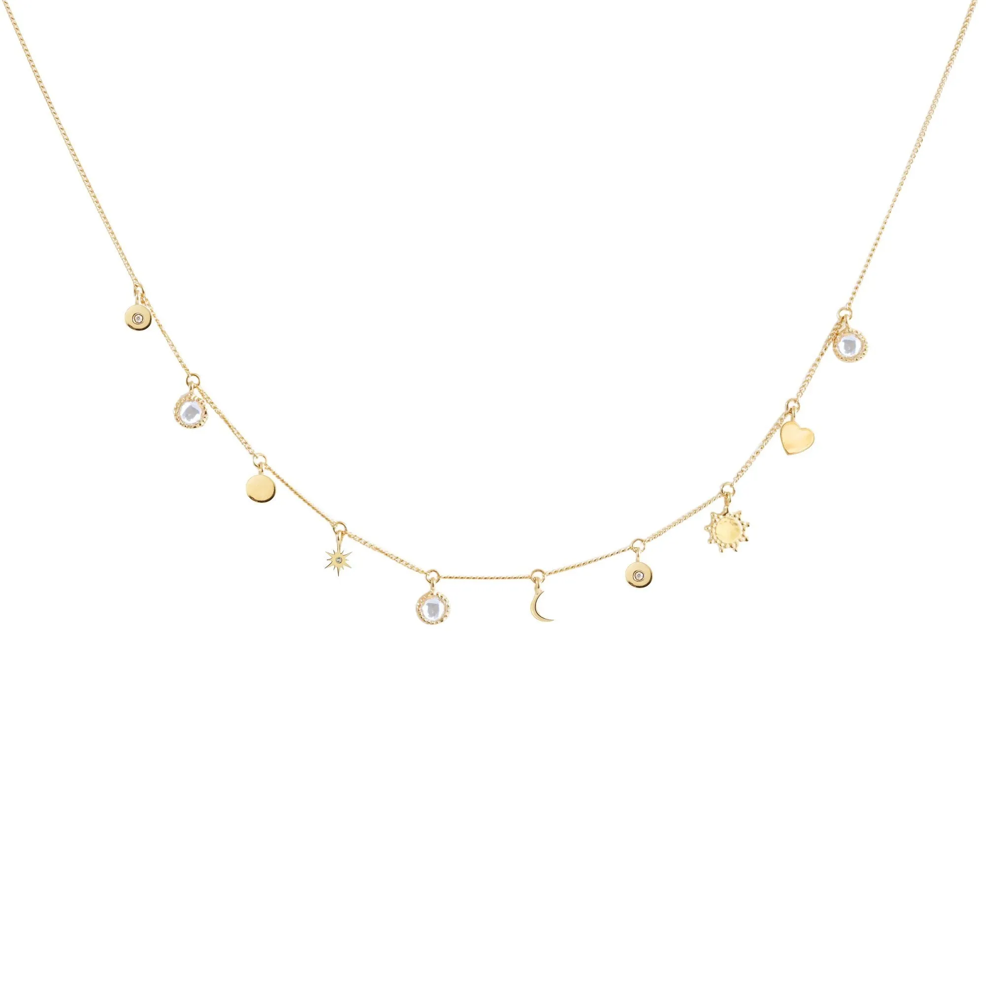 ALL THE PRETTY LITTLE THINGS NECKLACE - GOLD