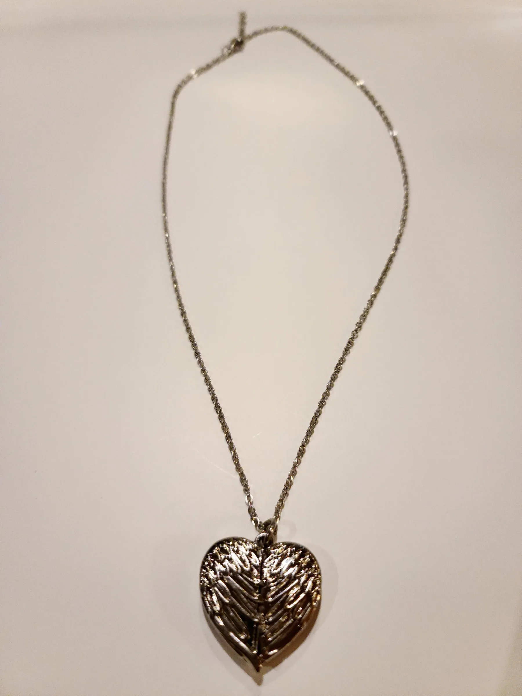 Angel Wing Locket Necklace