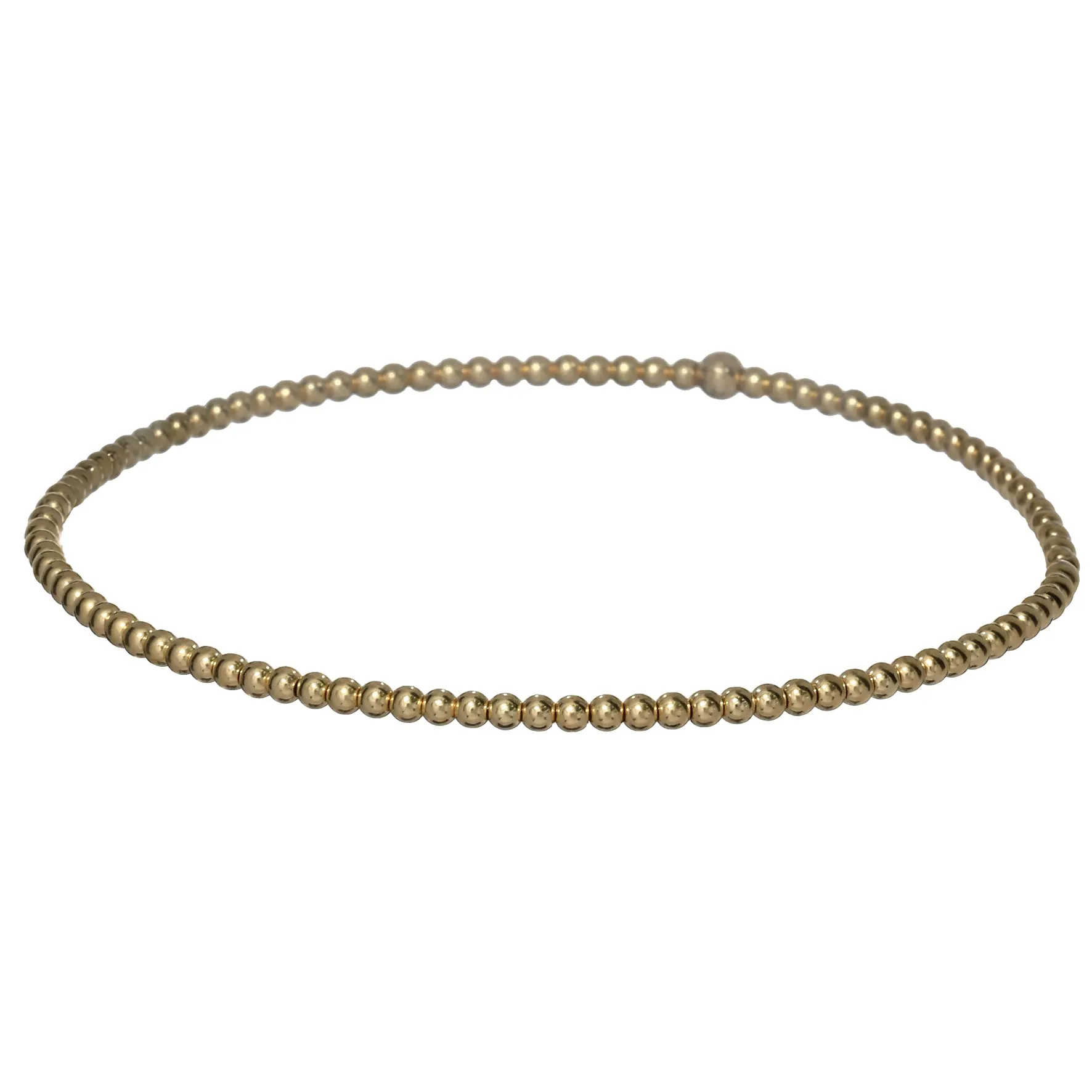 bara boheme | 14K Gold Filled "THE CLASSIC" Ball Beaded Bracelet