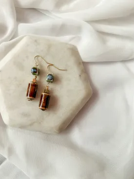 Basin |  Ceramic Beaded Earrings