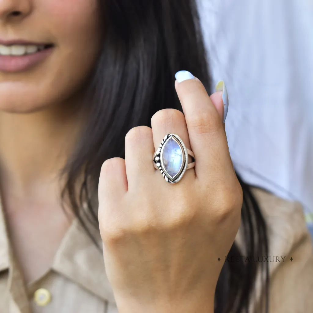 Bohemian Treasures - Moonstone Ring