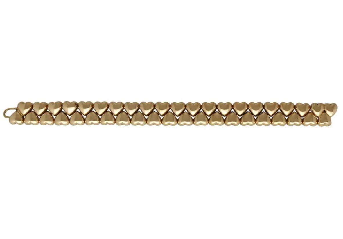 Cartier Double Coeurs Gold Bracelet