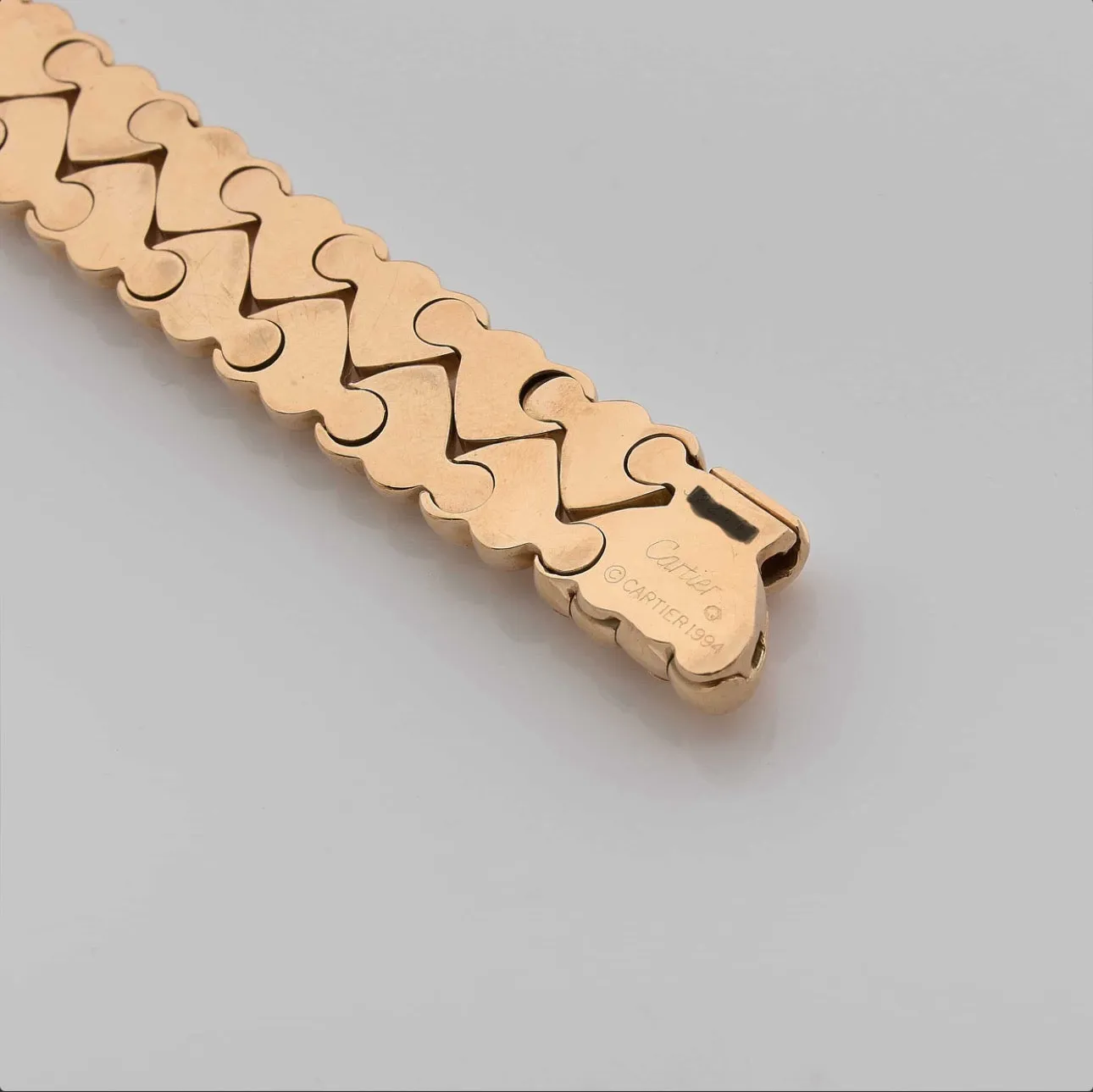 Cartier Double Coeurs Gold Bracelet