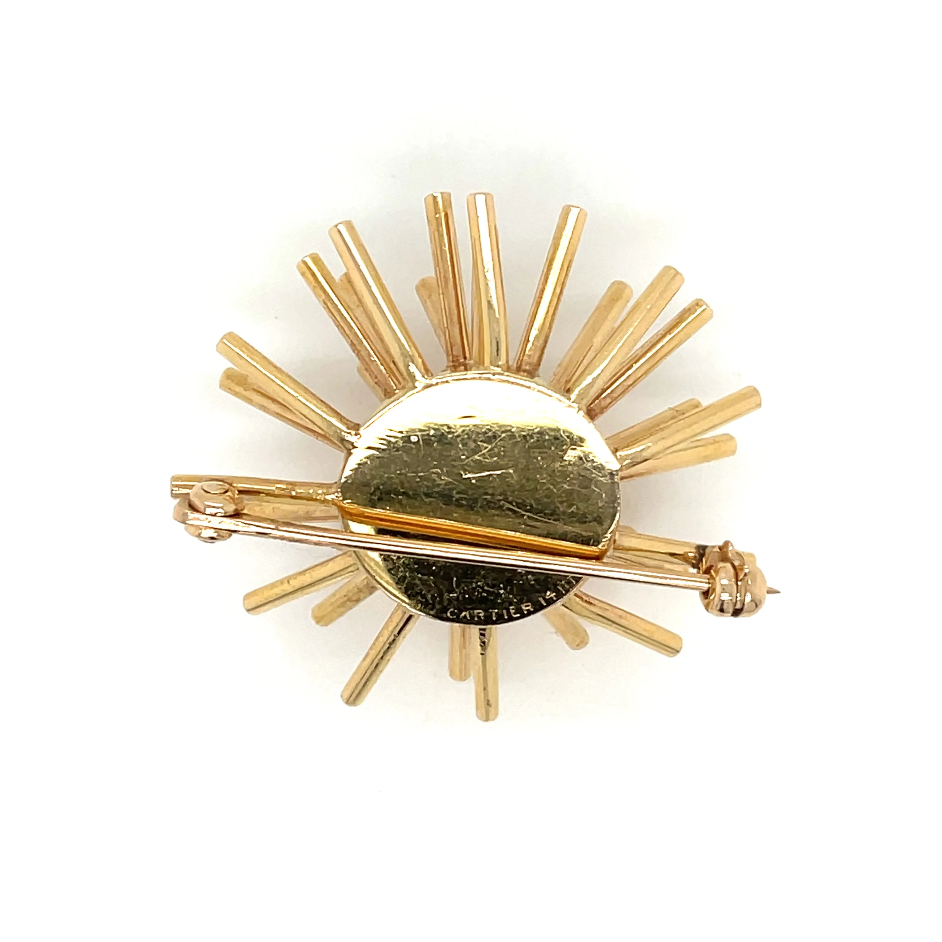 Cartier Sputnik Gold Pin