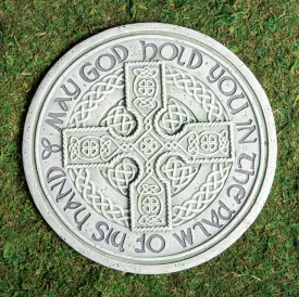 Celtic Cross Stepping Stone