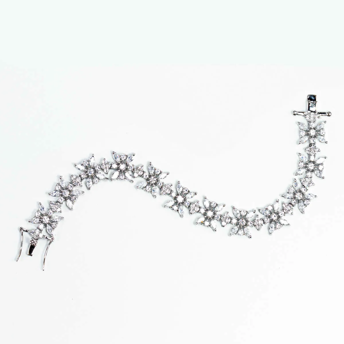 Cherise Art Deco Inspired Bridal Bracelet