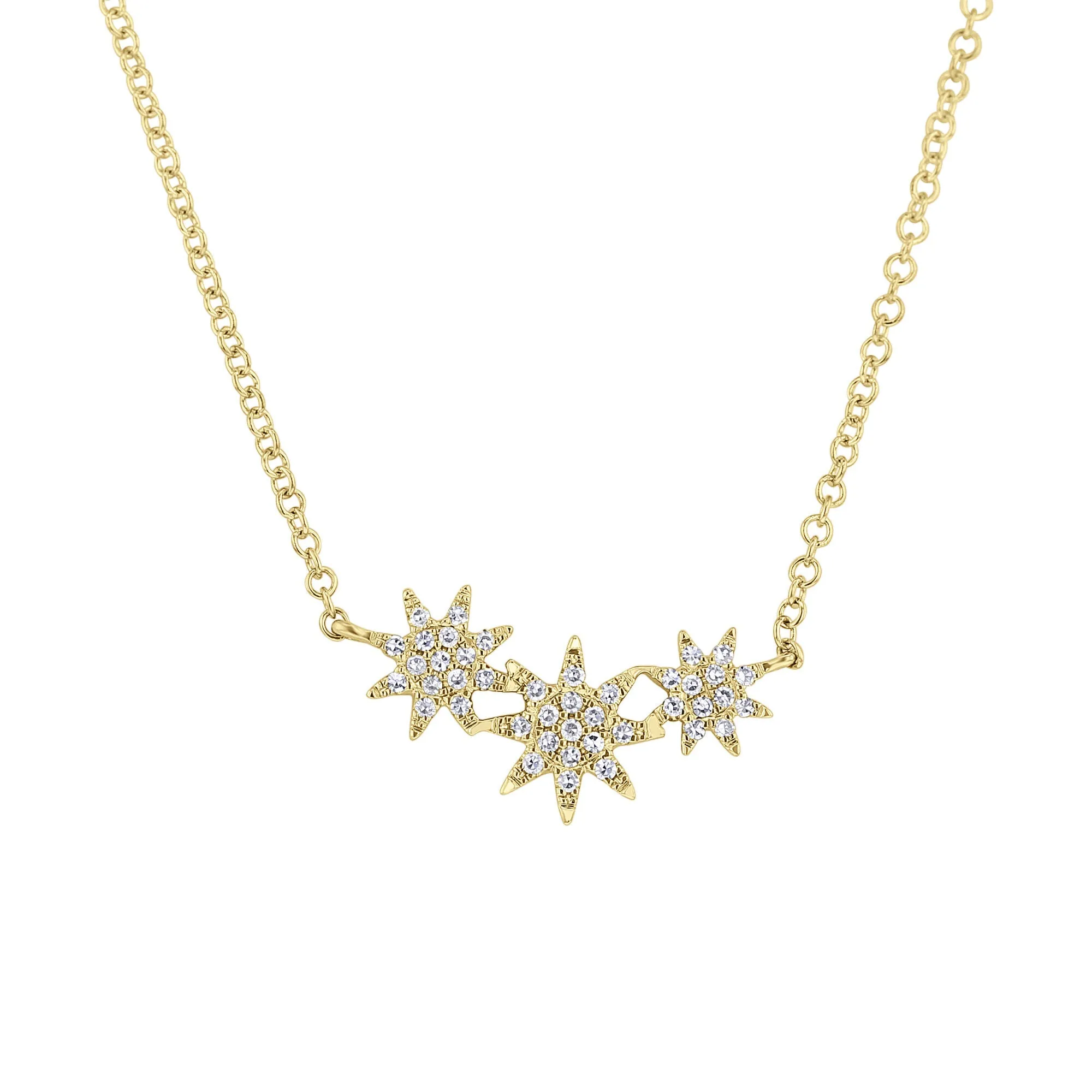 Cosmic Diamond Necklace