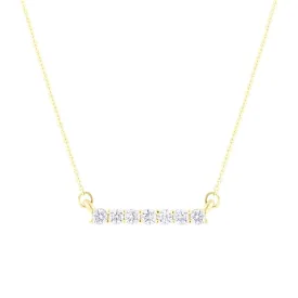 Delilah Diamond Bar Necklace