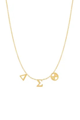 Delta Sigma Theta Necklace