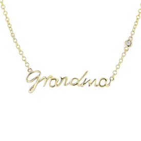 Grandma Diamond Necklace