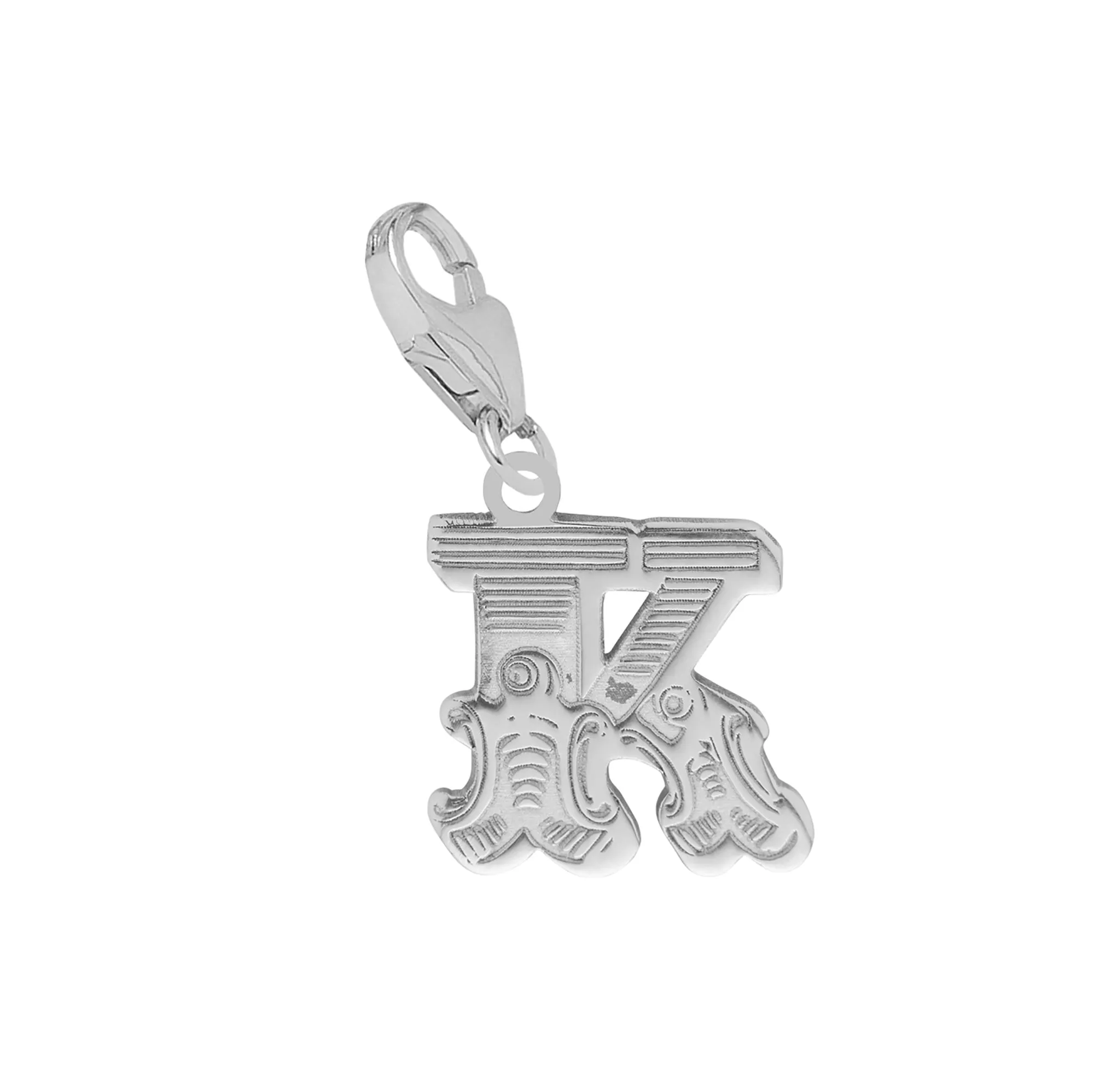 Letter K Starter Charm Bracelet