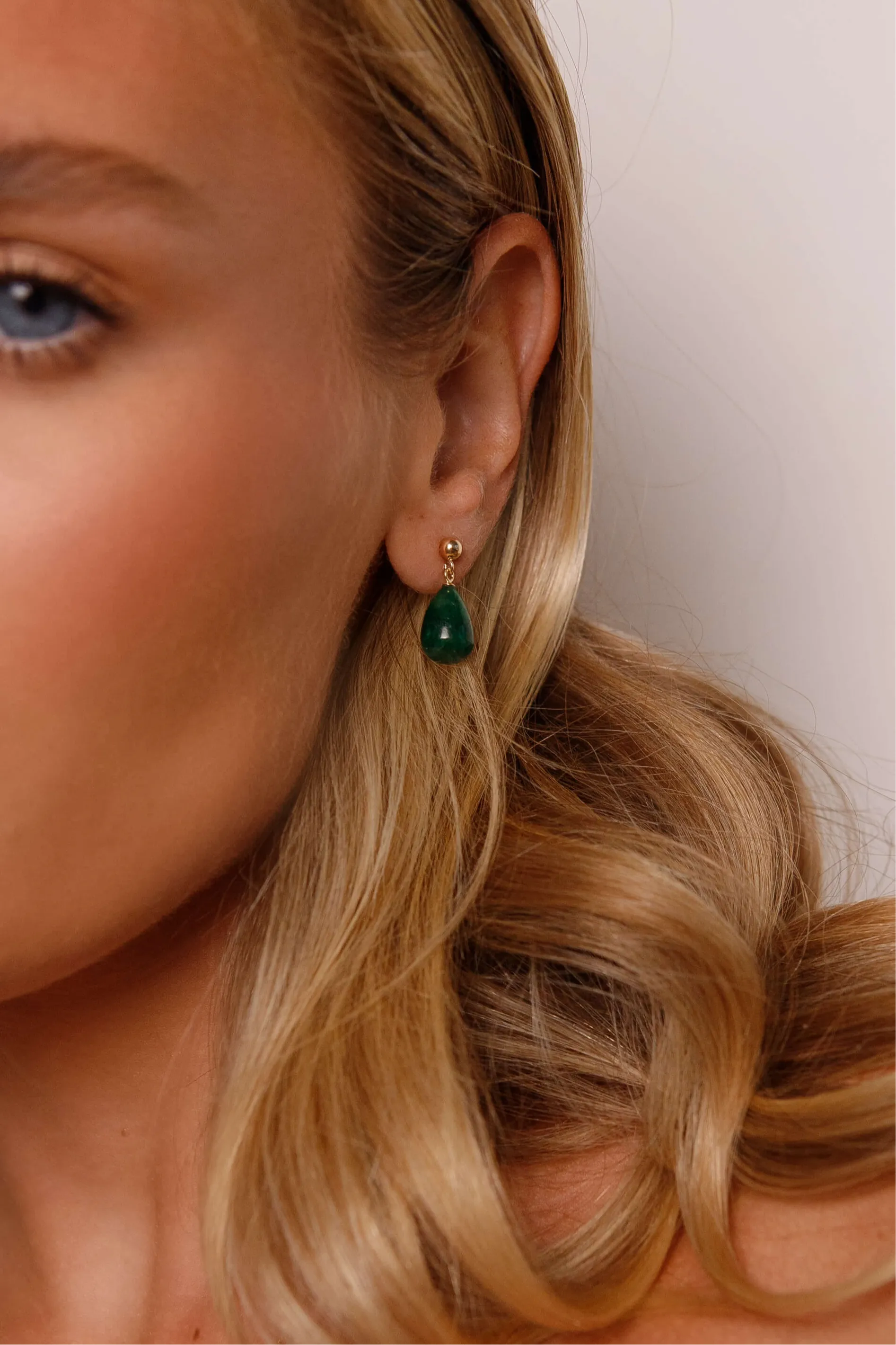 May Emerald Earrings