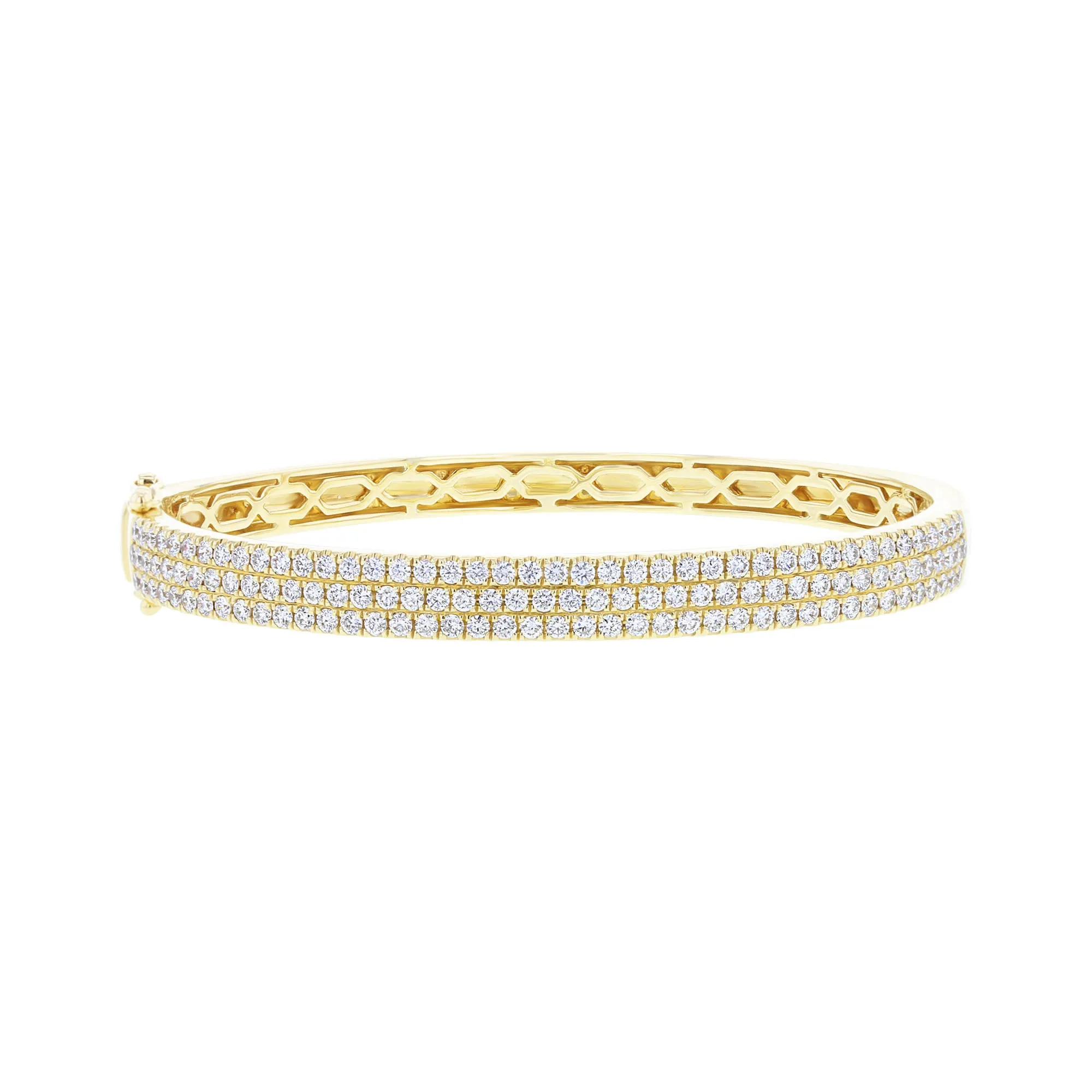 Pia Pave Diamond Bangle Bracelet