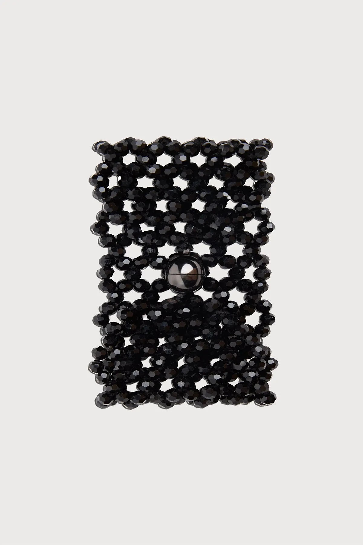 Seamless Glamour Crochet Bracelet