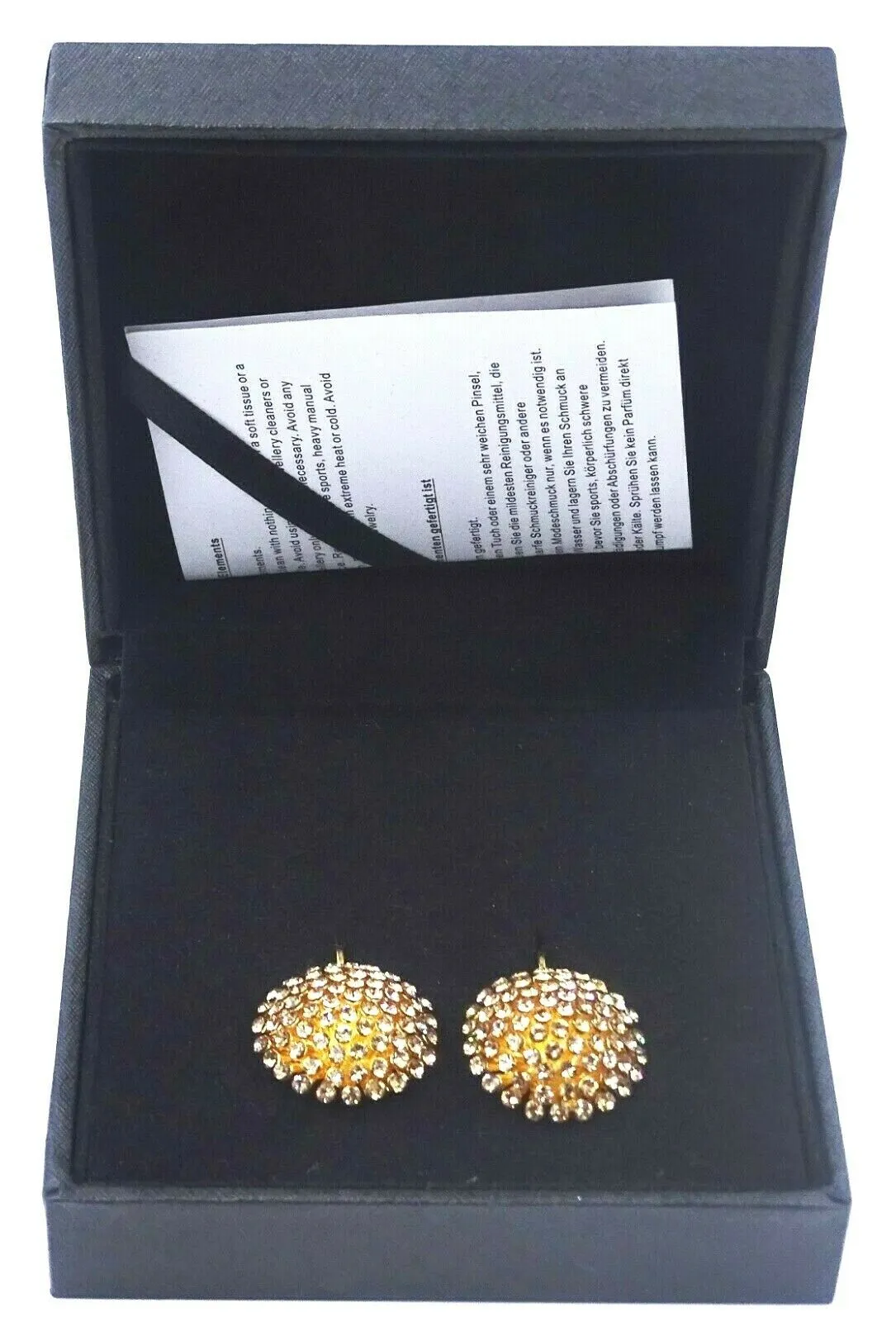 Swarovski Crystal Elements Earrings Post & Clip - Fashion Jewellery